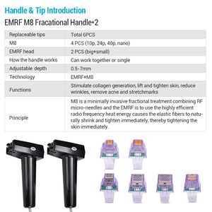 Hot <strong>Sale</strong> Acne Treatment Gold Fractional <strong>Machine</strong> Skin Tightening Face Lifting Beauty <strong>Machine</strong> - Product Image 3