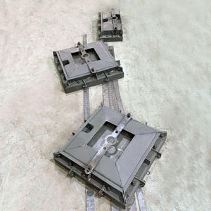 Moule de clôture préfabriquée en acier de qualité exceptionnelle avec placage nickel, certifié ROHS pour clôture de sous-station - Product Image 3