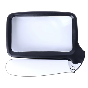 5 lumières LED, <span class=keywords><strong>personne</strong></span> âgée lisant et regardant des journaux, <span class=keywords><strong>loupe</strong></span> pliante en acrylique haute définition - Product Image 2