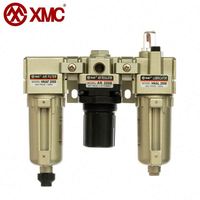 Unidad FRL de tratamiento de fuente de aire, regulador de filtro de aire comprimido, lubricador, G1/4 '', 1/2"