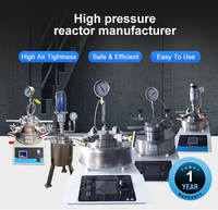 Bomba de Reacción Automática de Alta Presión Serie MHR 2-3L con Motor PLC para Pruebas Químicas, Alta Productividad y Facilidad de Uso