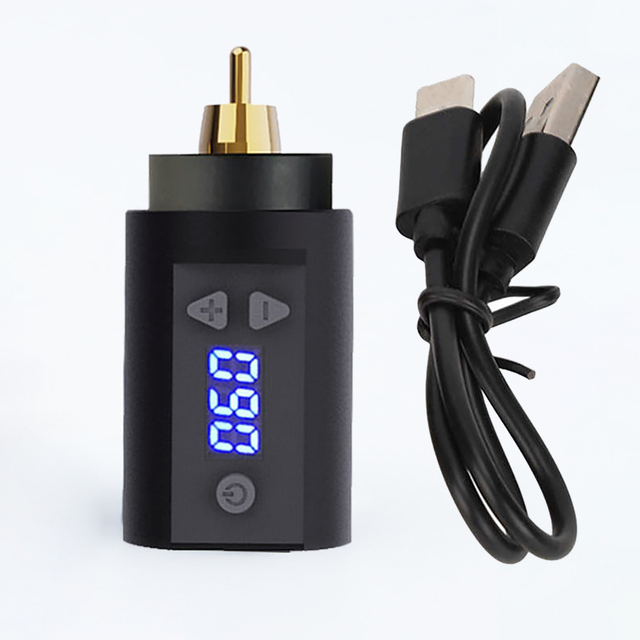 Professional RCA Fast Chargering Wireless Tattoo Battery Power Supply for Rotary Pen Machine