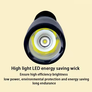 Hot bán ngoài trời đa chức năng phòng thủ bóng chày Wolf răng bat hợp kim nhôm Led Ngọn Đuốc Đèn chiến thuật đèn pin - Product Image 3