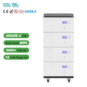 Système de stockage d'énergie solaire empilable 51,2 V 48 V 800 Ah 40 kWh Lithium LifePo4 10 kW 20 kW 30 kW 50 kW Type séparé - Product Image 6