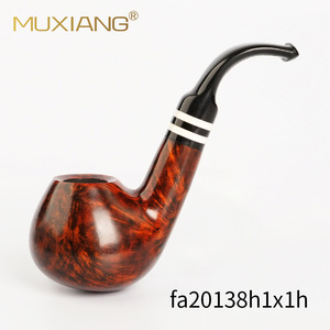 Muxiang Tobacco Pipe Fa20138h1x1h Bent Type Smoking Pipe - Product Image 1