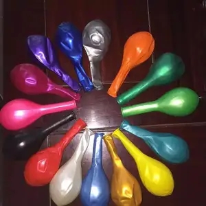 Mainan anak tiup Cina dekorasi Tahun Baru balon lateks 30 cm ungu metalik 30 cm untuk pesta dengan kualitas tinggi