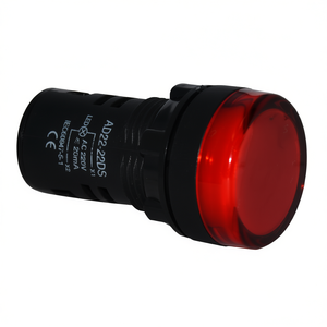 Ad22 22Ds Voyant lumineux 220V AC LED rouge à montage sur panneau - Product Image 2