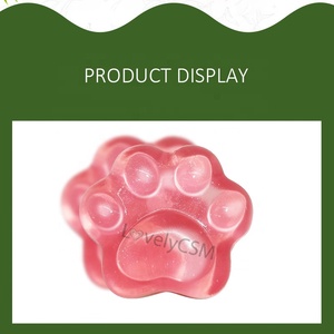 <span class=keywords><strong>Savon</strong></span> Solide Artisanal à la Glycérine et aux Herbes, Patte de <span class=keywords><strong>Chat</strong></span> Rose Mignonne, au Miel, Soin de la Peau pour Femmes - Offre Spéciale - Product Image 6