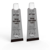 Vente directe du fabricant : Mastic silicone rouge haute température sans joint, 100g, pour joints d'étanchéité d'huile