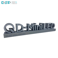 Usine DSP du Vietnam, support de table, panneau de signalisation LED 3D, panneau d'affichage LED acrylique