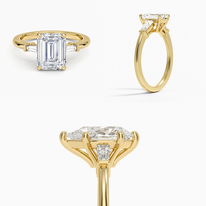 Three-Stone Setting