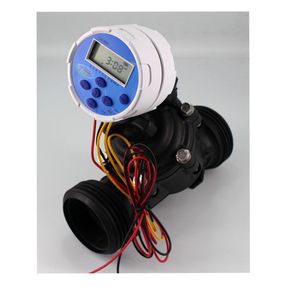 Válvula Solenoide de Riego Zanchen, Tubería de 63 mm Dn50, Control de Flujo de Agua de Plástico, Alimentación por Batería de 9V, Fácil Instalación, Uso en Jardín - Product Image 2