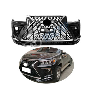 Kit de carrocería frontal para modelos Hilux REVO ROOCO 2020-2024 modificados al estilo LX570. - Product Image 4
