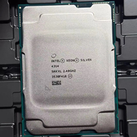 CPU Server Xeon Silver 4314 2.4GHz Dukungan Virtualisasi Cache L3