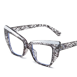 Marcas diseñador <span class=keywords><strong>Retro</strong></span> personalizado Tr90 Anti luz azul ordenador negro China venta al por mayor ojo de gato gafas ópticas marco 2024 - Product Image 6