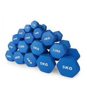 Mancuernas de <span class=keywords><strong>vinilo</strong></span> hexagonales para gimnasio, juegos de pesas sólidas - Product Image 1