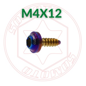 Tornillos Autorroscantes SOMOTO Premium SUS304 de Taiwán |   M4 |   Acabado PVD Multicolor - Product Image 5