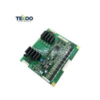 Carte de commande PLC, fabrication multicouche FR4, service d'assemblage complet clé en main, fabricant de cartes électroniques imprimées PCBA