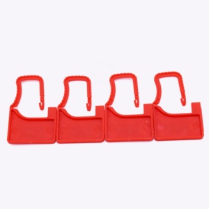 Scellé antivol en acier et ABS avec certification <span class=keywords><strong>ISO</strong></span>/C-TPAT pour numérotation de chariots et étiquettes médicales jetables - Product Image 2