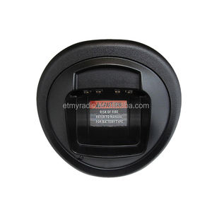 Base de Carga Individual Original NNTN8117 NNTN8117A con Adaptador, Cargador de Escritorio Negro para Walkie Talkie - Product Image 1