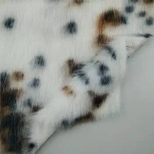 Vaca Impresso Lithe Pilha Longa Toscana Faux Fur Tecido para Vestuário/Casaco/Home textile