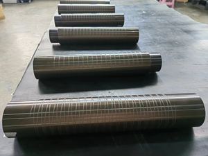 Жесткий анодированный алюминиевый холостой Конвейерный ролик, эксцентрическая конструкция, зубчатый подшипник, сердечник для полиграфической промышленности, насос, Коробка передач двигателя - Product Image 2