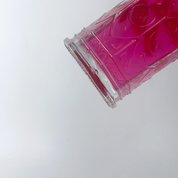 Haute Qualité 600ml Bouteilles En Verre Ronde Vodka Whisky Brandy Liqueur Bouteille Personnalisé Vin Bouteille En Verre avec Liège En Gros
