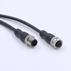 Conjunto de Cable con Conector M8 OEM |   Cable de Sensor M8 |   Cable de Automatización Industrial Impermeable - Product Image 1