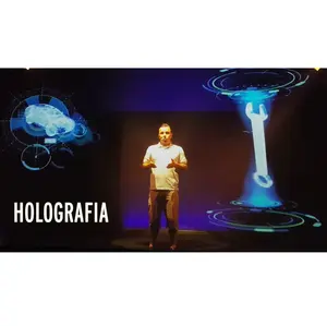 Pepper Ghost 3D Holographic Projection Foil,Hologram Live Show