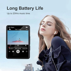 Reproductor MP3 con Pantalla Táctil Completa Directo de Fábrica, Altavoz Integrado, Dispositivo de Música Portátil, Regalo para Estudiantes, Compatible con Tarjeta TF, Negro y Blanco - Product Image 5