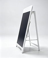 Pantalla Digital LCD de 43'' y 500 Nits, Portátil, para Publicidad, con Sistema Android CMS, para Restaurantes, Hoteles y Tiendas de Ropa