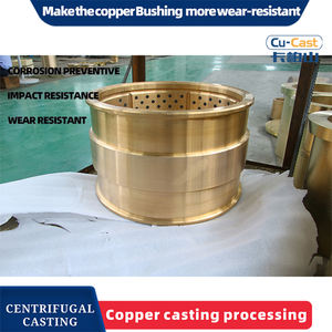 CuSn6Zn6Pb3 traitement de coulée de cuivre de précision joint d'étanchéité à anneau plat en cuivre - Product Image 5