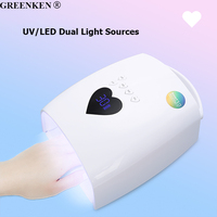 Lampe de Nail Art à Séchage Rapide, 220W, Rechargeable, Thérapie Portable, Lampe en Cristal, Vernis à Ongles, Séchage