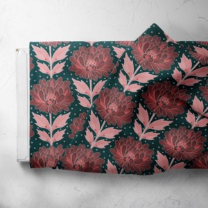 Tissu popeline 100% coton peigné, imprimé numérique personnalisé, motif floral, respirant, léger, pour chemises <span class=keywords><strong>femme</strong></span>, fille et garçon - Product Image 6