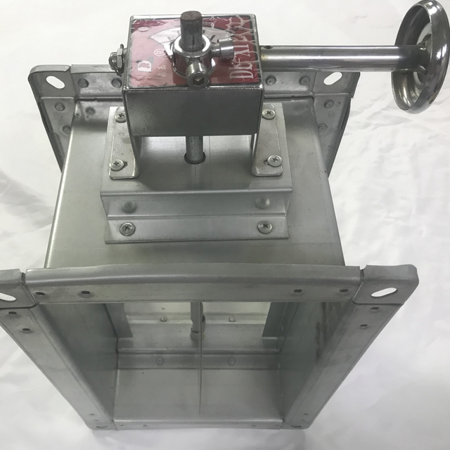 Aluminum Motorized Opposed Blade Damper with Remote for HVAC Adjustable Volume Control Air Dampers