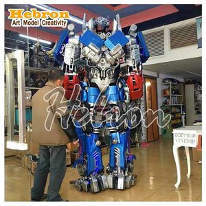 Disfraz de Robot <span class=keywords><strong>Gundam</strong></span> para Adultos, Disfraz de Halloween de 2.7 Metros de Altura, Trajes de Cosplay con Micrófono, Altavoz y Luz LED - Product Image 6
