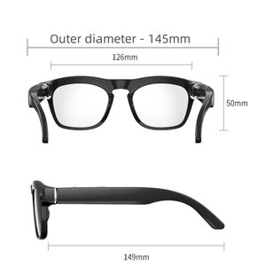 Lunettes Intelligentes GV3 4K avec Caméra, Lunettes <span class=keywords><strong>de</strong></span> Soleil Vidéo Intelligentes avec Enregistrement Vocal, Transfert WiFi, IA ChatGPT, Lunettes Intelligentes 2026 - Product Image 6