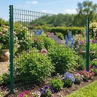 Panneau de clôture 3D prégalvanisé en treillis soudé pour la sécurité des jardins et la protection périmétrique