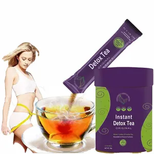 Custom Fast Weight Loss Belly Burning Fat Skinny Tetox Diet Flat Tummy Wholesale Detox Slim Tea with moringa
