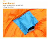 Sac de couchage en duvet pour adulte, type momie, chaud, résistant au froid, pour le camping en plein air, automne-hiver