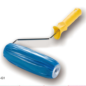 Rodillo de pintura de 7 pulgadas con mango de plástico para texturizar paredes, herramienta para pintar con patrones - Product Image 1