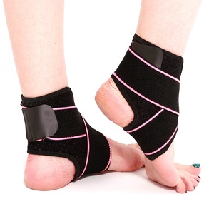 Tobillera deportiva <span class=keywords><strong>de</strong></span> compresión, manga <span class=keywords><strong>de</strong></span> soporte <span class=keywords><strong>de</strong></span> <span class=keywords><strong>tobillo</strong></span> con correa ajustable - Product Image 4