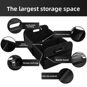 กล่องเก็บของท้ายรถแบบพับได้รุ่นโมเดิร์นอ็อกซ์ฟอร์ด พร้อมที่วางแก้ว - Product Image 3