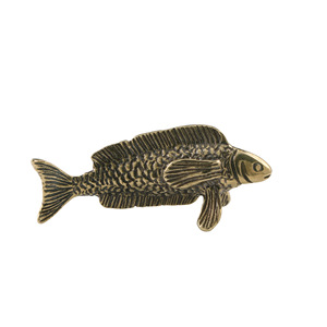 เครื่องประดับ <span class=keywords><strong>arowana</strong></span> ทองเหลืองเก่าโบราณจูไคปลาประดับสํานักงานเดสก์ท็อป - Product Image 1