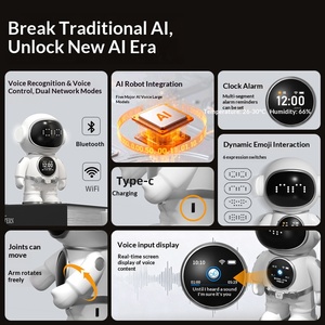 DeepSeek Bean Bag Jouet IA intelligent, Robot IA de dialogue et d'<span class=keywords><strong>accompagnement</strong></span>, avec Wi-Fi et prise en charge de l'application, Haut-parleur et Machine d'apprentissage - Product Image 3
