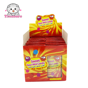 Article Hotsale saveurs <span class=keywords><strong>de</strong></span> fruits colorés halal Super Sour Hard Candy emballage dans une boîte - Product Image 5