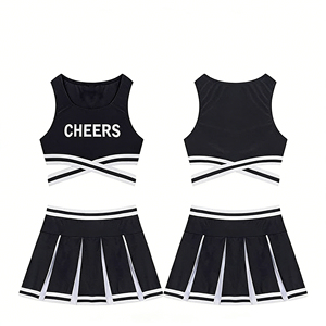 Custom Quick-Drying Breathable Adult Women's <b>Sexy</b> Style Cheerleading Performance Outfit for Football Games - Product Image 1