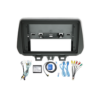 Meihua – Kits de garnitures de tableau de bord personnalisés avec logo, accessoires de véhicule en ABS, cadre de façade pour lecteur DVD pour Hyundai Tucson