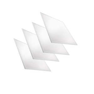 Paquete de 4, luz de troffer de panel plano LED de 2x2 pies, 36W 4000K 4.695 Lm, lista UL DLC - Product Image 6