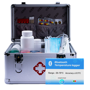 Perekam <span class=keywords><strong>Data</strong></span> Suhu Kulkas Farmasi Suhu Rendah Waktu Nyata dengan Bluetooth - Product Image 1
